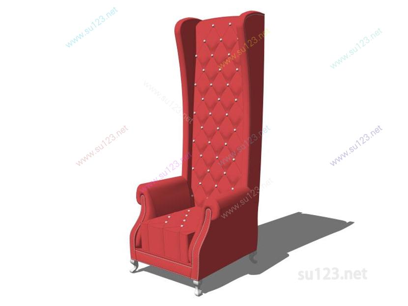 扶手椅088SU模型