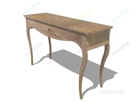 桌子桌几装饰桌 (4)SU模型