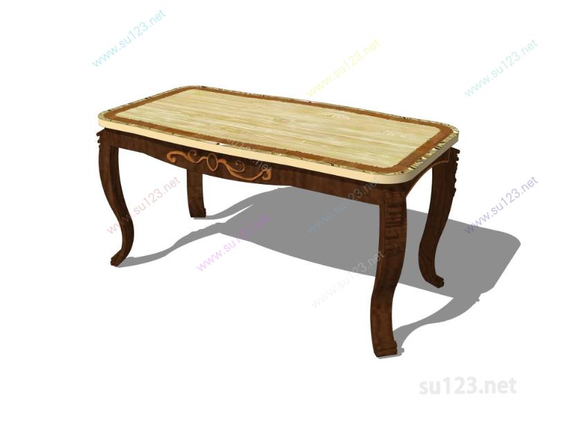 桌几桌子 (45)SU模型