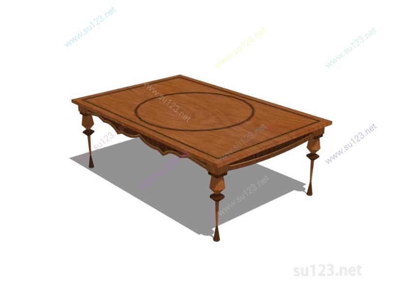 桌几桌子 (59)SU模型