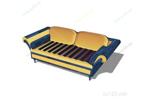 双人沙发 (9)SU模型