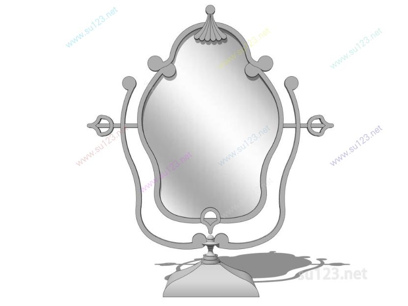 欧式镜子古典镜子 (3)SU模型