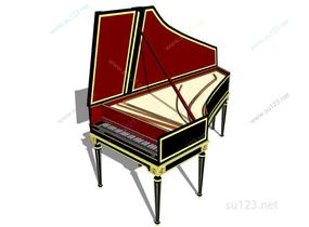 古典钢琴 (1)SU模型