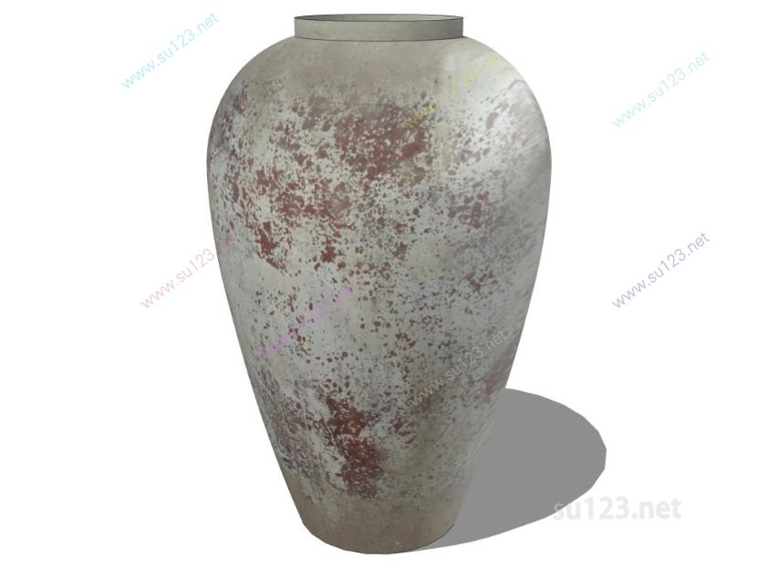 花瓶罐子瓷器摆件 (12)SU模型