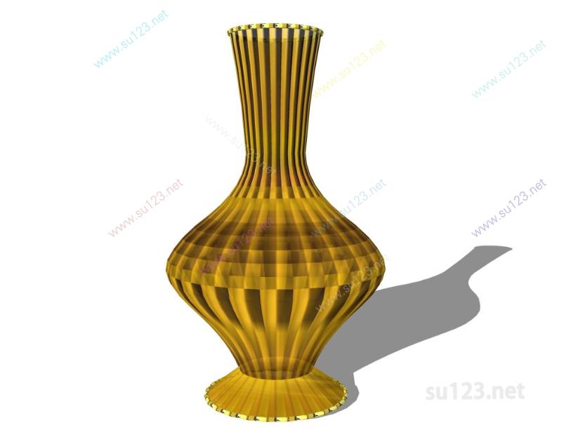 花瓶罐子瓷器摆件 (26)SU模型