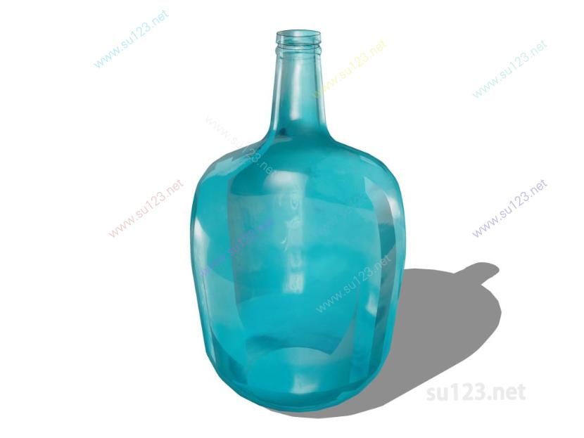 花瓶罐子瓷器摆件 (40)SU模型