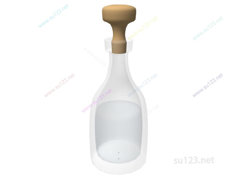 花瓶罐子瓷器摆件 (48)SU模型