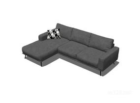 L型沙发2SU模型