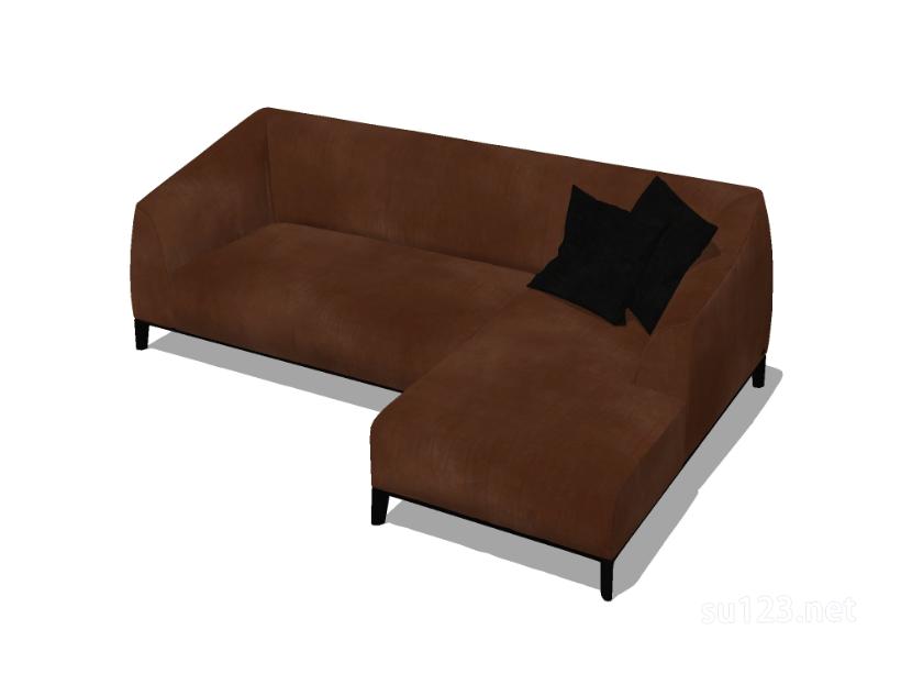 L型沙发31SU模型