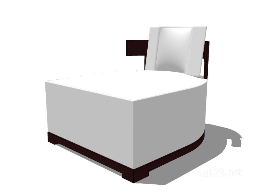 单人沙发64SU模型