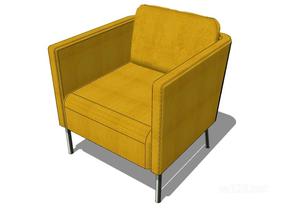 单人沙发26SU模型