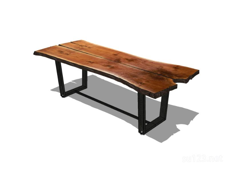 方餐桌31SU模型