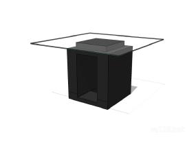 方餐桌59SU模型