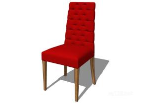 无扶手椅子单椅7SU模型