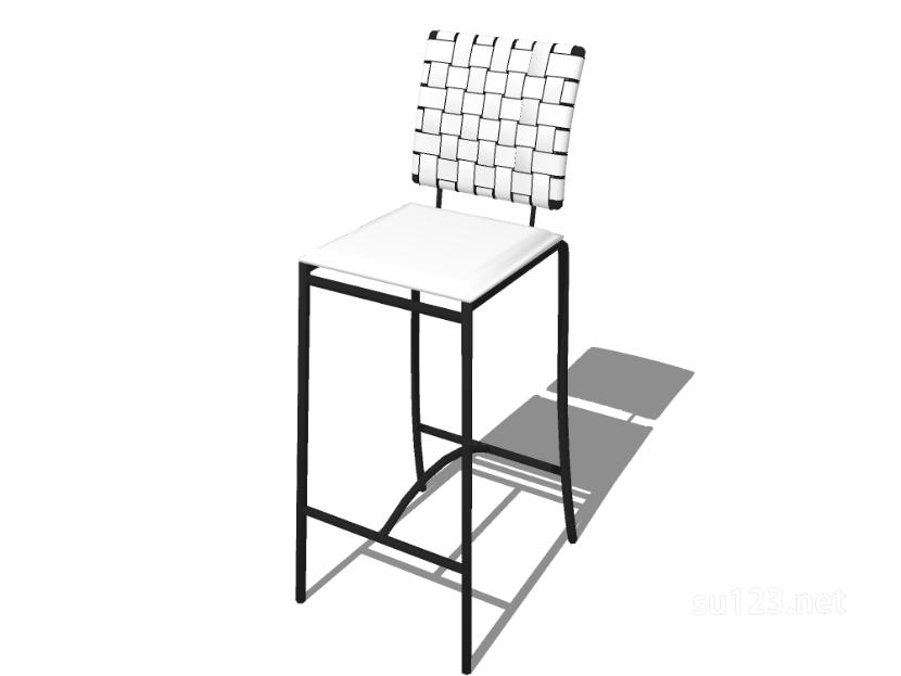 吧台椅22SU模型草图大师sketchup模型