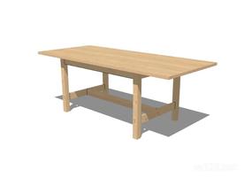 方餐桌44SU模型