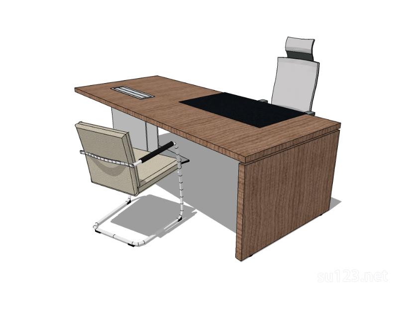书桌22SU模型