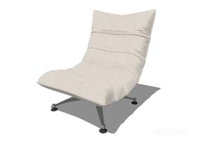 无扶手椅子单椅4SU模型