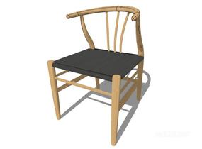 扶手椅单椅3SU模型
