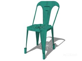无扶手椅子单椅13SU模型