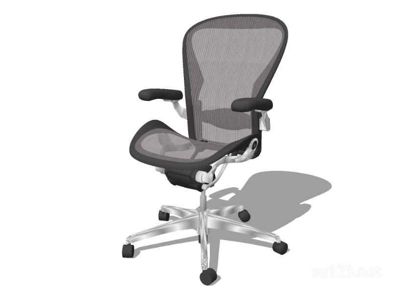 电脑椅2SU模型