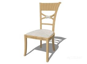 无扶手椅子单椅18SU模型