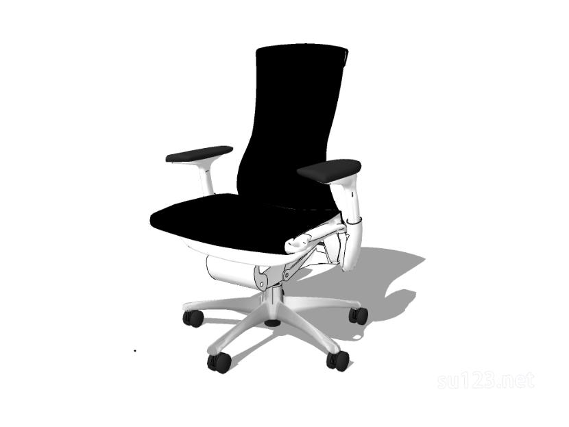 电脑椅3SU模型