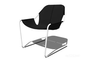 扶手椅单椅23SU模型