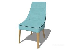 无扶手椅子单椅6SU模型