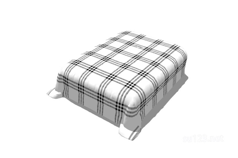 被子床套床单 (2)SU模型