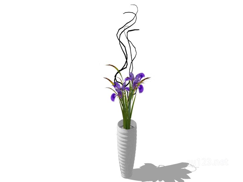 花瓶 3SU模型
