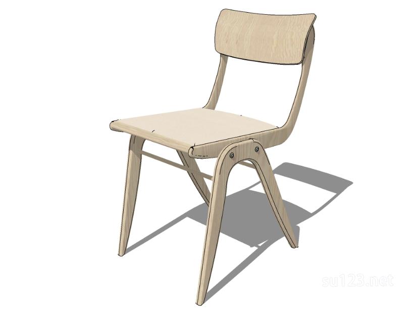 北欧椅子-026SU模型