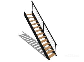 楼梯构件23SU模型