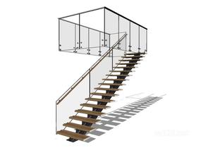楼梯构件24SU模型