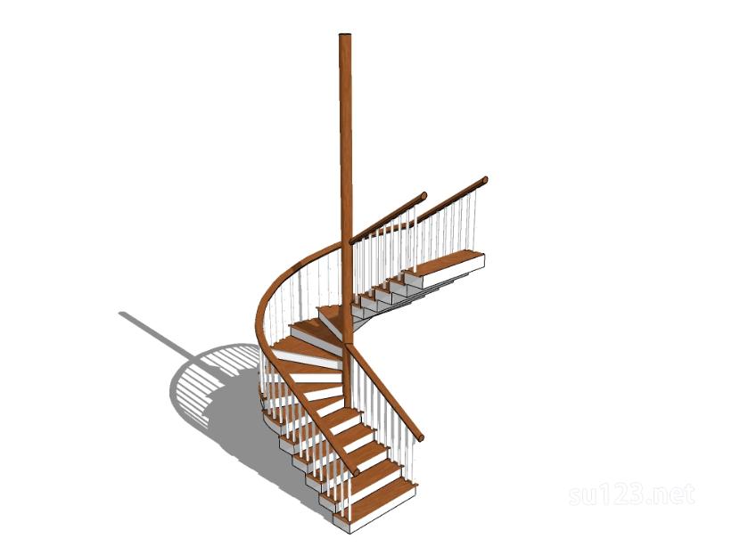 楼梯构件26SU模型