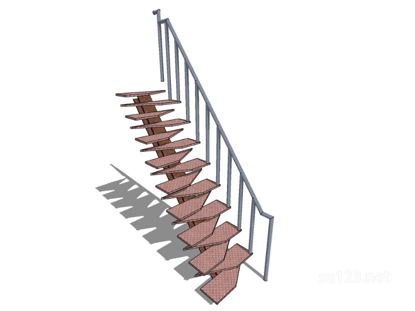 楼梯构件20SU模型