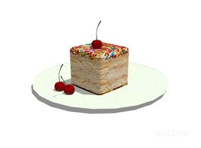 蛋糕2SU模型