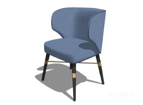 轻奢沙发椅4SU模型