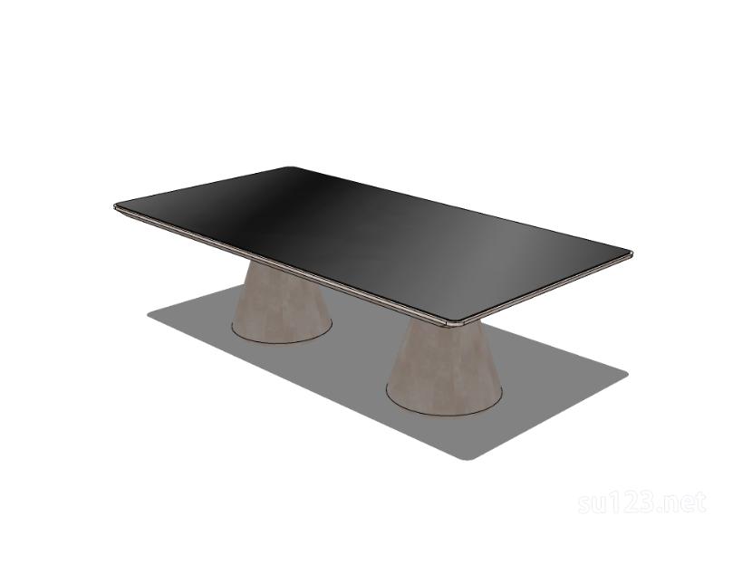 餐桌18SU模型