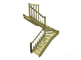 楼梯构件11SU模型