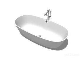 浴缸9SU模型