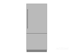 冰箱9SU模型