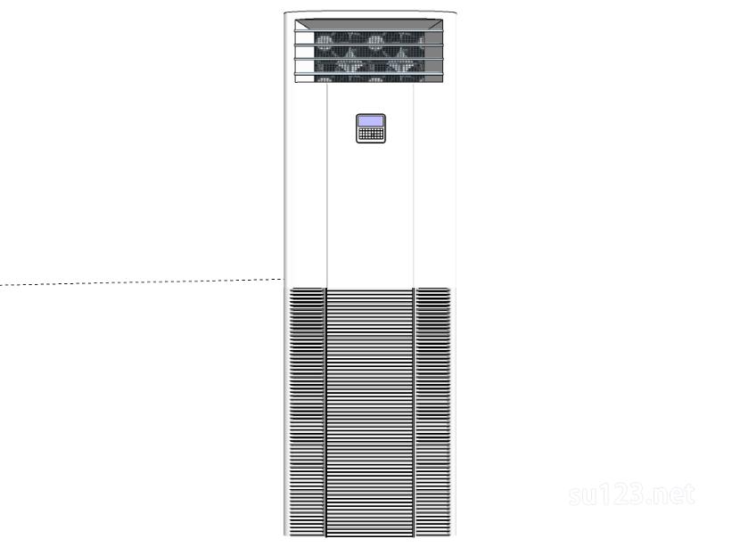 空调柜机2SU模型