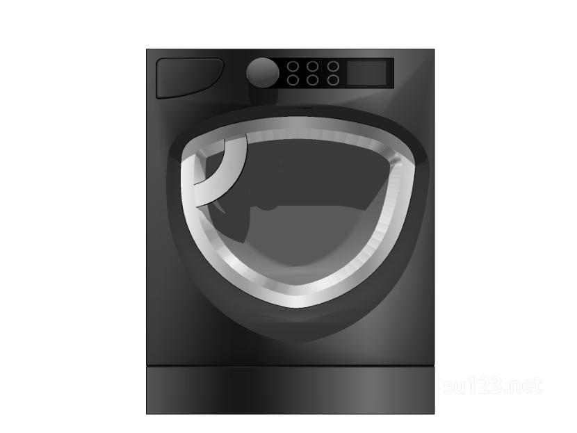 洗衣机7SU模型