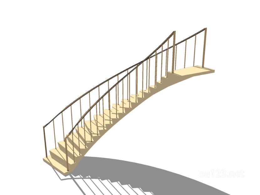 楼梯构件10SU模型