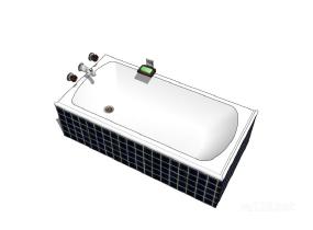 浴缸27SU模型