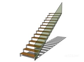 楼梯构件4SU模型