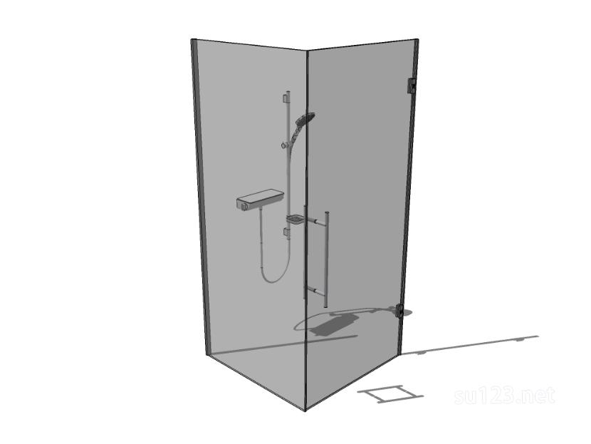 淋浴室1SU模型