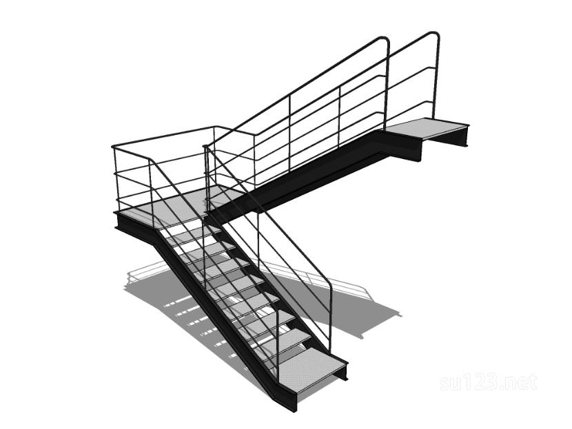 楼梯构件29SU模型