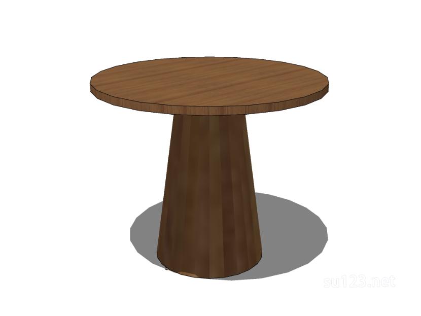餐桌20SU模型